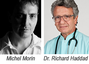Dr. Richard Haddad et Michel Morin