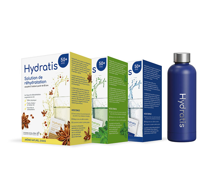 Hydratis - Hydratis50+  Découverte + Gourde